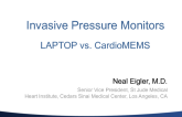 Invasive Pressure Monitors (LAPtop, CardioMEMS)