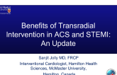 Benefits of Transradial Intervention in ACS and STEMI: An Update
