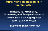 Mitral Valve Replacement in Functional MR: Indications, Frequency, Outcomes, and Perspectives as When This Is an Appropriate Alternative to Repair