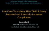 Late Valve Thrombosis After TAVR: A Newly Reported and Potentially Important Complication