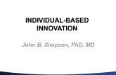 Individual-Based Innovation