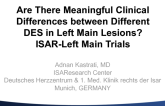 Are There Meaningful Clinical Differences between Different DES in Left Main Bifurcation and Non-bifurcation Lesions? The ISAR Left Main Trials and Other Data