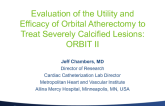 Utility and Effectiveness of Orbital Atherectomy to Treat Heavily Calcified Lesions: ORBIT II