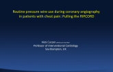 Routine Pressure Wire Use During Coronary Angiography in Patients with Chest Pain: Pulling the RIPCORD