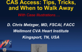 Carotid Access: Tips, Tricks, and When to Walk Away