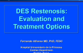 DES Restenosis: Evaluation and Treatment Options