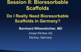 Do I Really Need Bioresorbable Scaffolds in Germany?