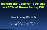 Making the Case for IVUS Use in >50% of Cases During