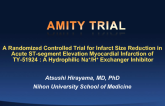 AMITY: A Prospective, Randomized Trial of Hydrophilic Na+/H+ Exchanger Inhibitor in STEMI