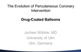 Drug-Eluting Balloons