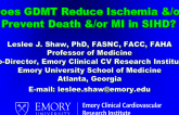 Does GDMT Reduce Ischemia and/or Prevent Death and/or MI in SIHD?