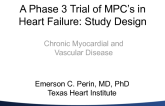 A Phase 3 Trial of MPCs in Heart Failure: Study Design