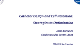Catheter Design and Cell Retention: Strategies to Optimization