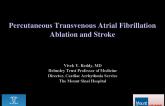 Percutaneous Transvenous Atrial Fibrillation Ablation and Stroke