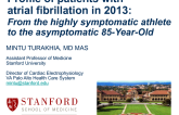 Profile of Patients with Atrial Fibrillation in 2013: From the Highly Symptomatic Athlete to the Asymptomatic 85-Year-Old