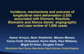 TCT-16. Incidence, mechanisms and outcome of longitudinal stent deformation (LSD) associated with Element, Resolute, Biomatrix and Xience stents: angiographic and case-by-case...