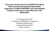 TCT-38. Three-year clinical data of the BIOSOLVE-I Study with the paclitaxel-eluting bioabsorbable magnesium scaffold (DREAMS) and multi-modality imaging analysis