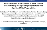 TCT-91. MitraClip-Induced Acute Changes in Renal Function Impact Mortality in Surgical High-Risk Patients with Significant Mitral Regurgitation
