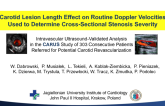 TCT-74. Carotid Lesion Length Effect on Routine Doppler Velocities Used to Determine Carotid Stenosis Cross-Sectional Severity: Intravascular Ultrasound-Validated Analysis in th...