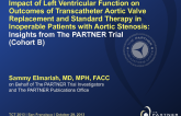 TCT-114. Impact of Left Ventricular Function on Outcomes of Transcatheter Aortic Valve Replacement and Medical Therapy in Inoperable Patients with Aortic Stenosis: Insights from...