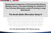NORDIC-BALTIC BIFURCATION IV: A Prospective, Randomized Trial of a Two-Stent Strategy vs. a Provisional Stent Strategy in True Coronary Bifurcation Lesions