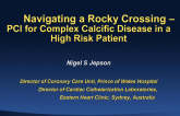 Navigating a Rocky Crossing - PCI for Complex Calcific Disease in a High Risk Patient