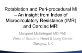 Case Presentation #6: Rotablation and Peri-procedural Type IVa MI - An Insight from Index of Myocardial Resistance and Cardiac MRI
