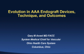 Evolution in AAA Endograft Devices, Technique, and Outcomes