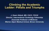 Climbing the Academic Ladder: Pitfalls and Triumphs