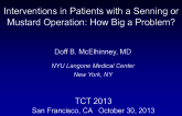 Mustard/Senning Patients: How Big a Problem?