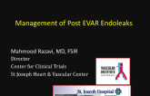 Management of Post-EVAR Endoleaks