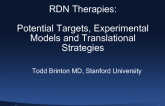 Translational Perspectives: Moving Beyond RDN Therapies: Potential Targets, Experimental Models and Translational Strategies