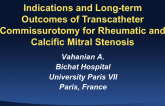 Indications and Long-Term Outcomes of Transcatheter Commissurotomy for Rheumatic and Calcific Mitral Stenosis