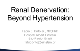 Flash Lecture #3: Renal Denervation: Beyond Hypertension!