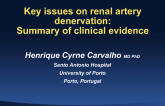 Flash Lecture #2: Renal Denervation: Summary of Clinical Evidence