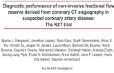 HeartFlowNXT: A Prospective, Registry Evaluation of Noninvasive FFRCT vs. Invasive FFR