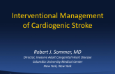 Interventional Management of Cardiogenic Stroke