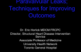 The Interventional Approach to Aortic and Mitral Paravalvular Leaks: Achieving Acute and Durable Success