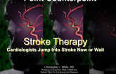 Cardiologists Jump Into Stroke Now or Wait: Point-Counterpoint
