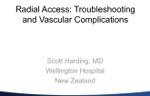 Radial Access: Troubleshooting and Vascular Complications