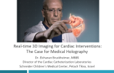 Real-time 3D Imaging for Cardiac Interventions - The Case for Medical Holography