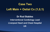 Case #2: Left Main + Ostial LCX (Medina 1,0,1)