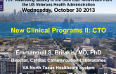 New Clinical Programs II: CTO