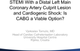 Case #3 - STEMI With a Distal Left Main Coronary Artery Culprit Lesion and Cardiogenic Shock: Is CABG a Viable Option?