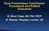 Case Presentation Conclusion: Procedural and Patient Outcomes(4)