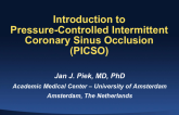 Introduction to Pressure-Controlled Intermittent Coronary Sinus Occlusion (PICSO)