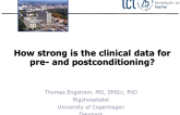 How Strong Is the Clinical Data for Pre- and Postconditioning?
