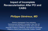 Impact of Incomplete Revascularization After PCI and CABG