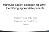 MitraClip Patient Selection for DMR II. Identifying Appropriate Patients