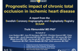 Prognostic impact of chronic total occlusion in ischemic heart disease - A report from the Swedish Coronary Angiography and Angioplasty Registry